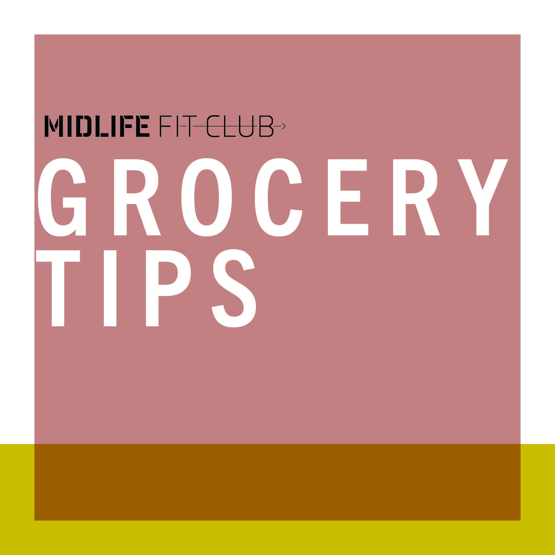 Midlife Fit Club Grocery Tips & List E-Book